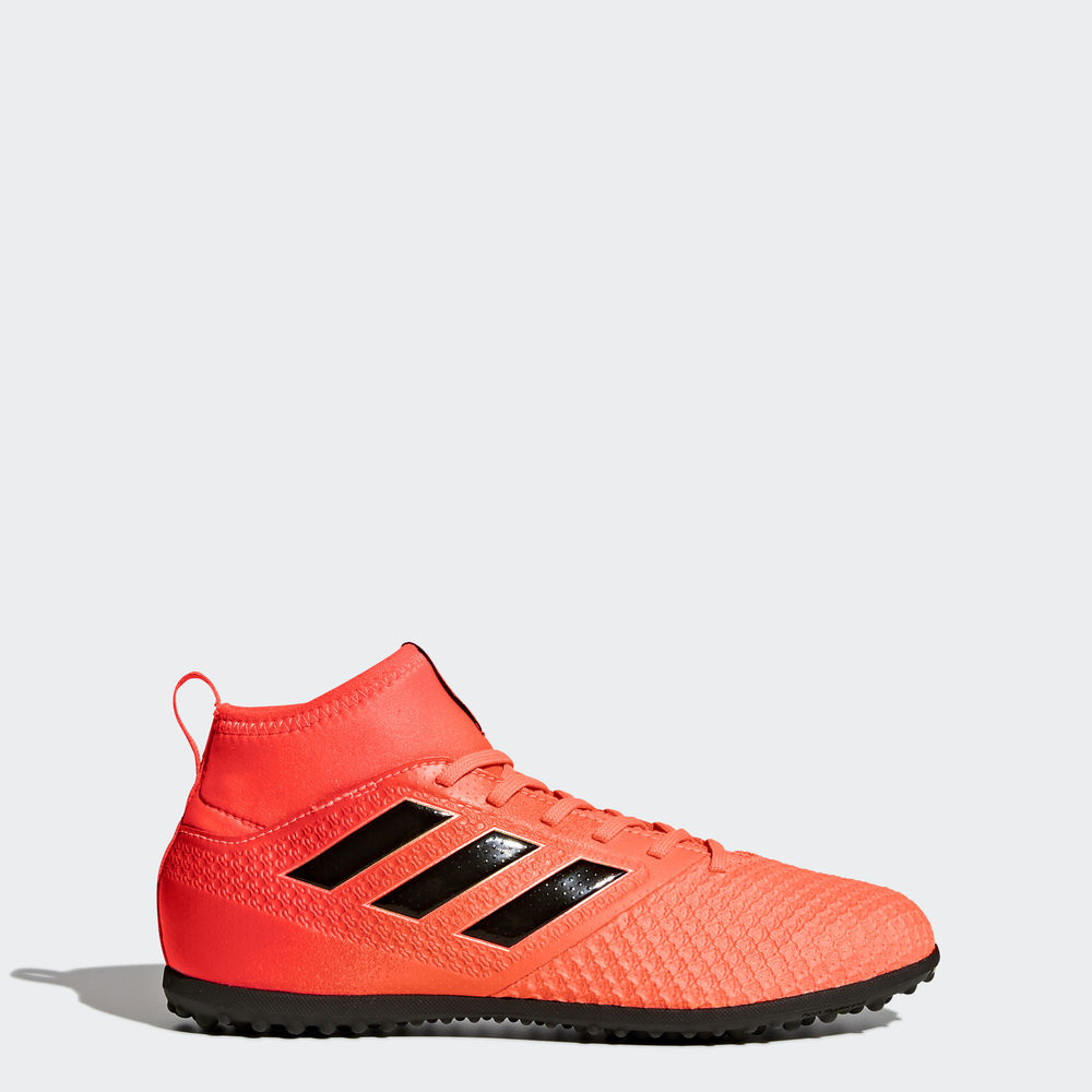 Adidas Ace Tango 17.3 Turf - ποδοσφαιρικα παπουτσια για κοριτσια - Κοκκινα/Μαυρα/Πορτοκαλι,Μέγεθος: